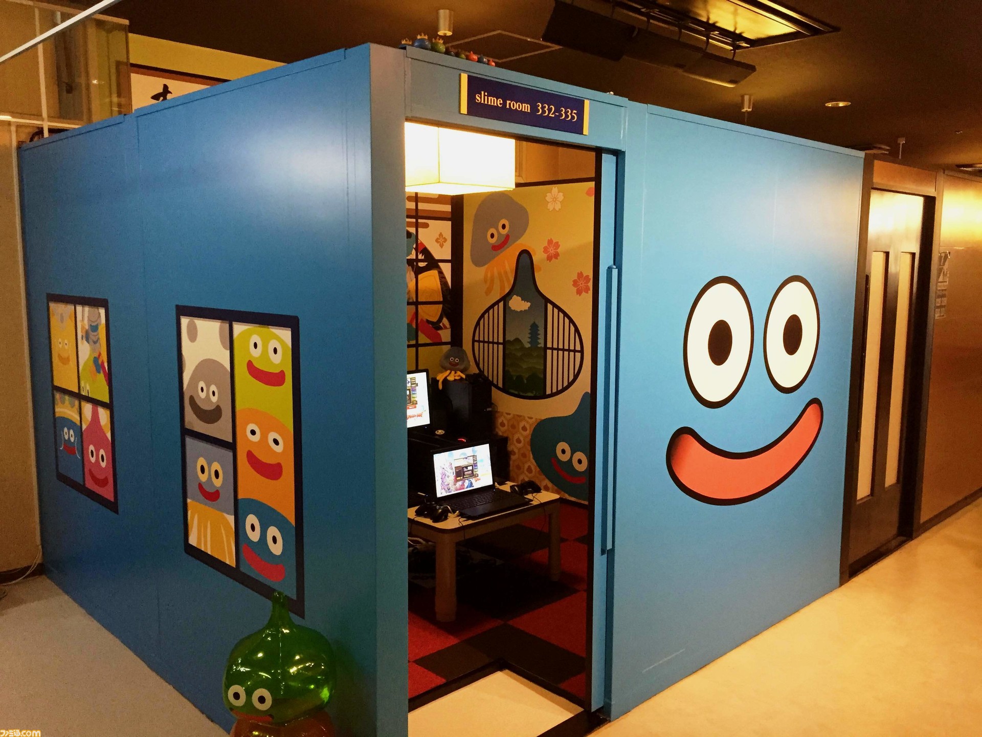 関西エリアに ドラゴンクエスト のスライムをモチーフとした スライムルーム がオープン ファミ通 Com