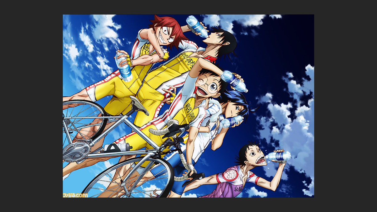 アニメ 弱虫ペダル ポカリスエットのコラボふたたび 爽やかなオリジナルビジュアルが公開 ファミ通 Com