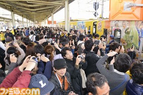 “ロマンシング佐賀2”ついに本格開幕! ラッピング列車出発式には『サガ』と佐賀のキーマンが参加【ロマンシング佐賀2】_03