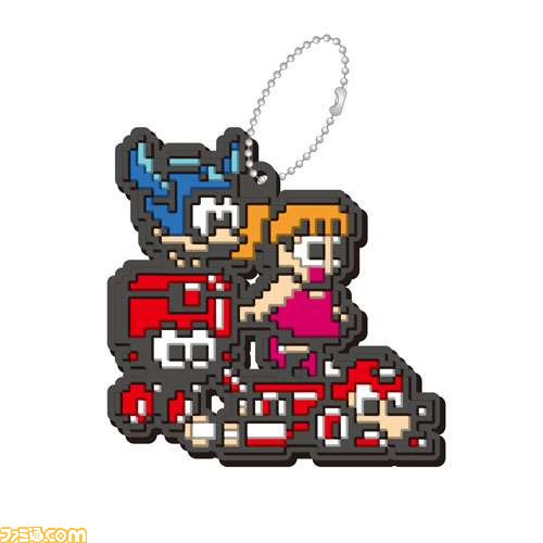 『ロックマン』シリーズのクリアファイル、ラバーマスコット、缶バッジ、ドットデザインシールが3月26日に発売！_12