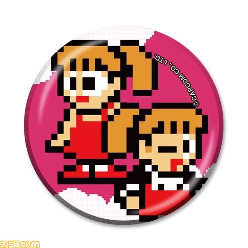 ロックマン』シリーズのクリアファイル、ラバーマスコット、缶バッジ