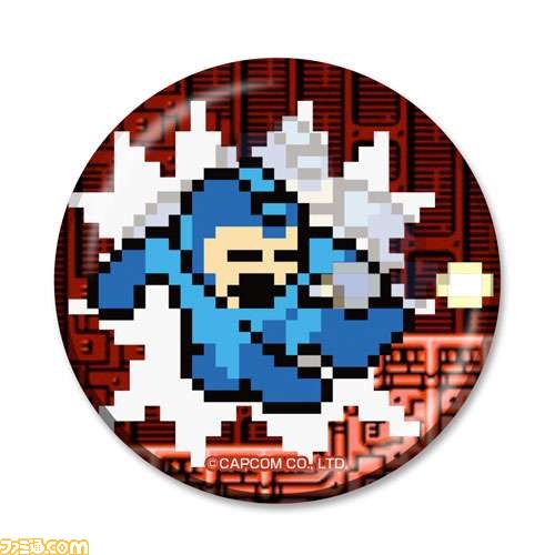 『ロックマン』シリーズのクリアファイル、ラバーマスコット、缶バッジ、ドットデザインシールが3月26日に発売！_24