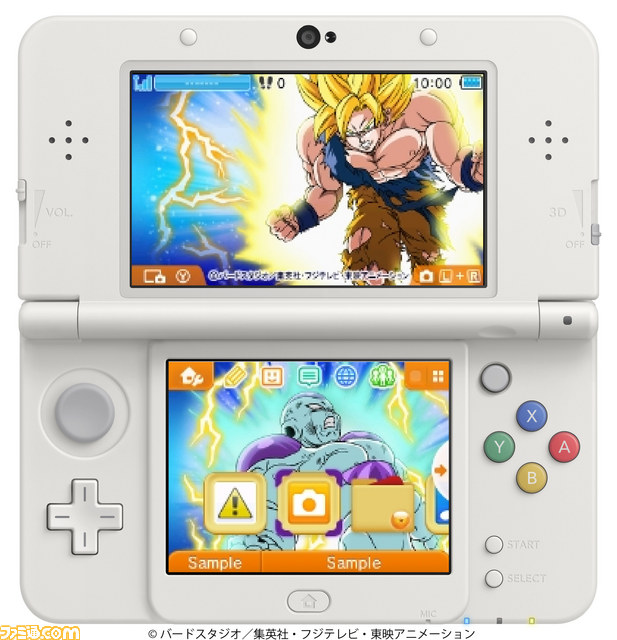 『ドラゴンボールZ』ニンテンドー3DS用テーマが配信開始 悟空やべジータ、フリーザやセルたちが登場 - ファミ通.com