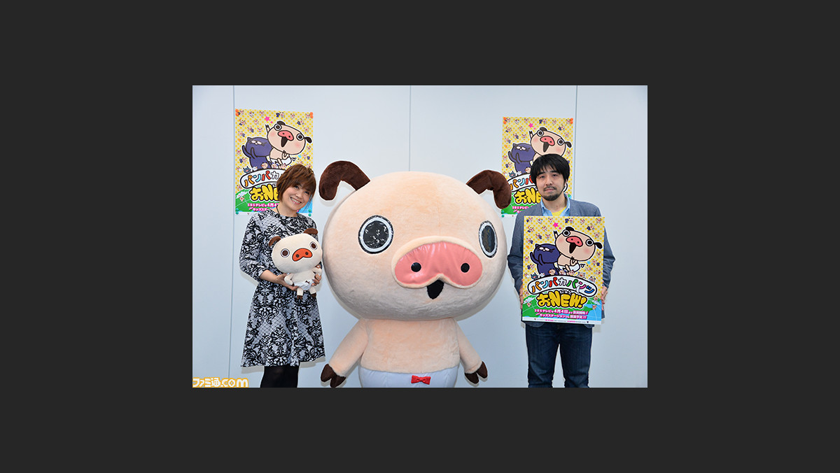 Lineスタンプが大人気の パンパカパンツ がテレビアニメ化 パンパカくんや松本梨香さんが記者会見に登場 ファミ通 Com