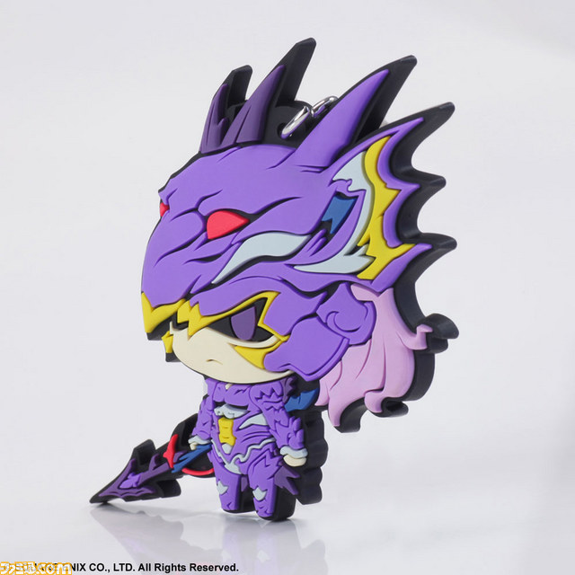 “ファイナルファンタジー　トレーディングラバーストラップvol3”発売決定　セフィロス、ティーダ、カイン、シャントット、フラン、モーグリがラインアップ_01