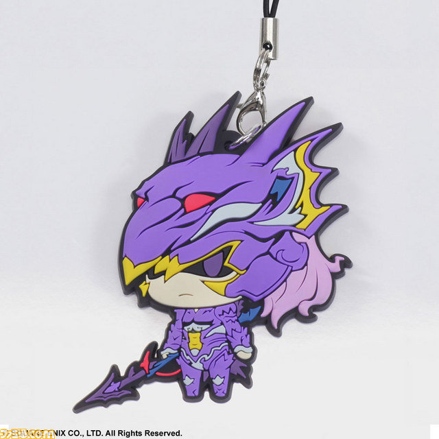 “ファイナルファンタジー　トレーディングラバーストラップvol3”発売決定　セフィロス、ティーダ、カイン、シャントット、フラン、モーグリがラインアップ_03