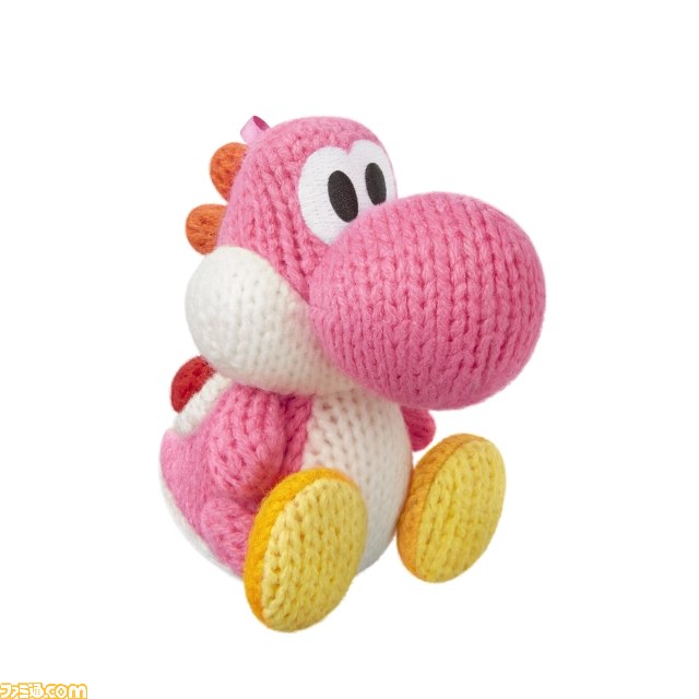 『ヨッシー ウールワールド』は2015年夏発売！　毛糸のamiiboも3種類発売決定_02
