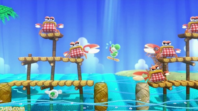 『ヨッシー ウールワールド』は2015年夏発売！　毛糸のamiiboも3種類発売決定_21