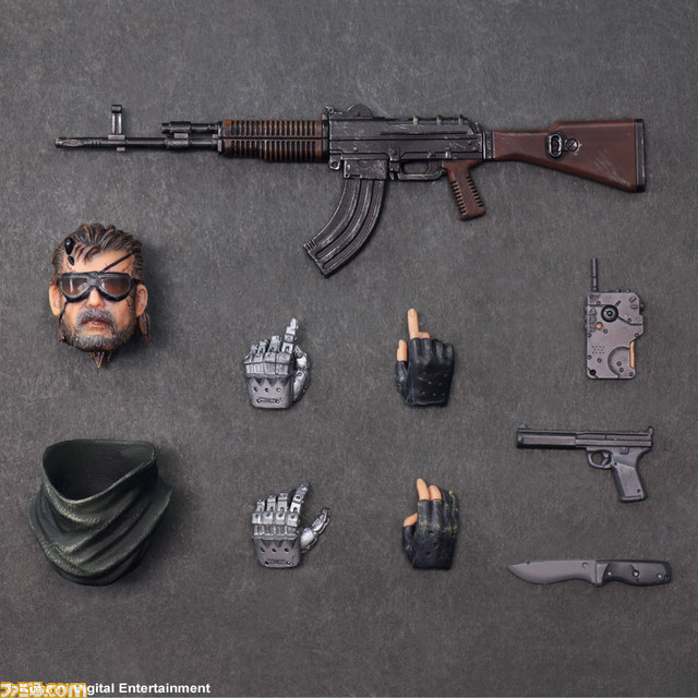 『メタルギア ソリッド V ファントムペイン』ヴェノム・スネークがゴールドタイガーver.＆スプリッターver.のアクションフィギュアで登場！_05