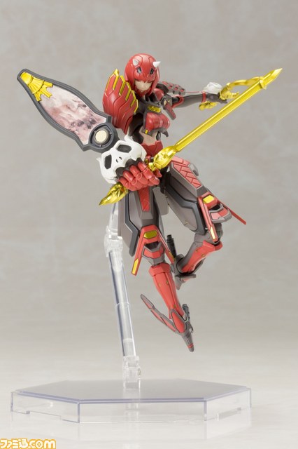 『PSO2』原型師・浅井真紀氏デザインの新キャスト“朱鬼姫シキ”をコトブキヤがプラモデル化！　ゲーム内で使えるアイテムコードも付属!!_04