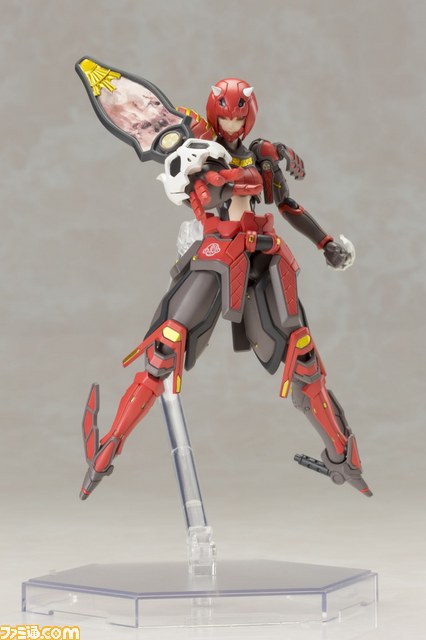 『PSO2』原型師・浅井真紀氏デザインの新キャスト“朱鬼姫シキ”をコトブキヤがプラモデル化！　ゲーム内で使えるアイテムコードも付属!!_06