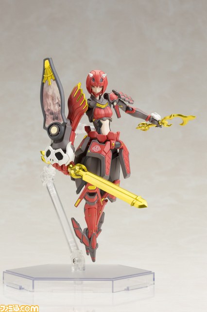 『PSO2』原型師・浅井真紀氏デザインの新キャスト“朱鬼姫シキ”をコトブキヤがプラモデル化！　ゲーム内で使えるアイテムコードも付属!!_07