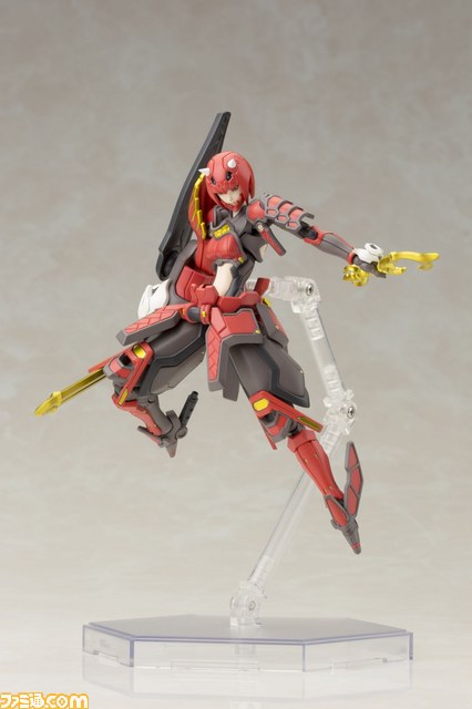 『PSO2』原型師・浅井真紀氏デザインの新キャスト“朱鬼姫シキ”をコトブキヤがプラモデル化！　ゲーム内で使えるアイテムコードも付属!!_08