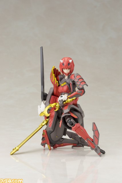 『PSO2』原型師・浅井真紀氏デザインの新キャスト“朱鬼姫シキ”をコトブキヤがプラモデル化！　ゲーム内で使えるアイテムコードも付属!!_09