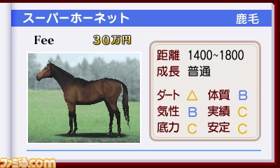 『ダービースタリオンGOLD』ゲーム内の5年間を無料で遊べる体験版の配信がスタート_12