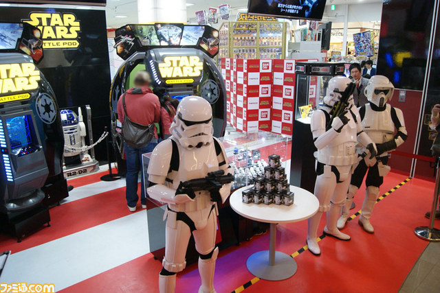 ストームトルーパーがnamcoラゾーナ川崎店に襲来!?　『スター・ウォーズ：バトル ポッド』Take offイベント開催_10