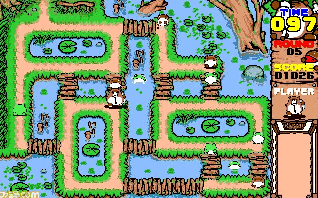 『たぬキッズ』(PC-9801版・Windows8.1対応版)が“プロジェクトEGG”で無料リリース開始【動画あり】_03