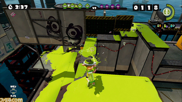 『Splatoon(スプラトゥーン)』体験版、“完成披露試射会”第1回速報リポート! 大盛り上がりのバトルを、各ブキの解説を交えて紹介!_12