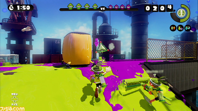 『Splatoon(スプラトゥーン)』体験版、“完成披露試射会”第1回速報リポート! 大盛り上がりのバトルを、各ブキの解説を交えて紹介!_14