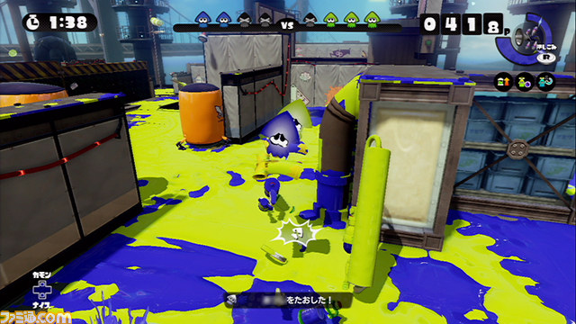 『Splatoon(スプラトゥーン)』体験版、“完成披露試射会”第1回速報リポート! 大盛り上がりのバトルを、各ブキの解説を交えて紹介!_23