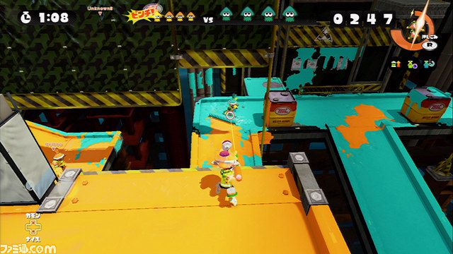 『Splatoon(スプラトゥーン)』体験版、“完成披露試射会”第1回速報リポート! 大盛り上がりのバトルを、各ブキの解説を交えて紹介!_26