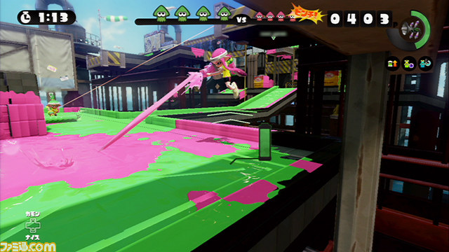 『Splatoon(スプラトゥーン)』体験版、“完成披露試射会”第1回速報リポート! 大盛り上がりのバトルを、各ブキの解説を交えて紹介!_29