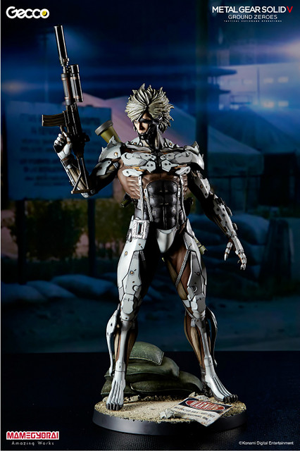 彼は別の世界からやって来た……。『メタルギア ソリッド V グラウンド・ゼロズ』版・雷電のスタチューが登場！_02