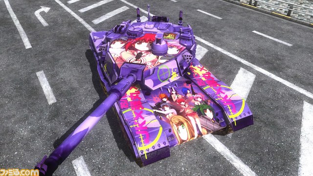 『地球防衛軍4.1 THE SHADOW OF NEW DESPAIR』の新DLCとして『バレットガールズ』＆『夏色ハイスクル』とのコラボ“イタ戦車”が配信_02