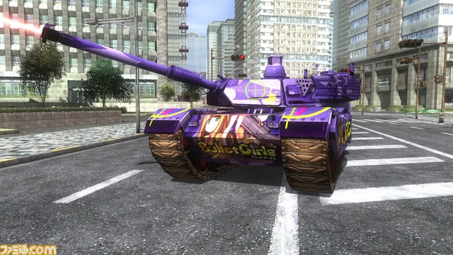 『地球防衛軍4.1 THE SHADOW OF NEW DESPAIR』の新DLCとして『バレットガールズ』＆『夏色ハイスクル』とのコラボ“イタ戦車”が配信_04