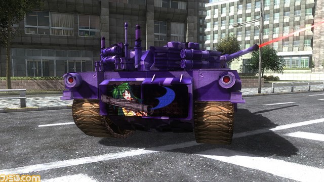 『地球防衛軍4.1 THE SHADOW OF NEW DESPAIR』の新DLCとして『バレットガールズ』＆『夏色ハイスクル』とのコラボ“イタ戦車”が配信_06