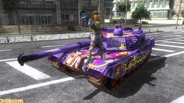 『地球防衛軍4.1 THE SHADOW OF NEW DESPAIR』の新DLCとして『バレットガールズ』＆『夏色ハイスクル』とのコラボ“イタ戦車”が配信_07