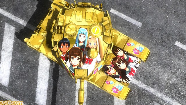 『地球防衛軍4.1 THE SHADOW OF NEW DESPAIR』の新DLCとして『バレットガールズ』＆『夏色ハイスクル』とのコラボ“イタ戦車”が配信_14