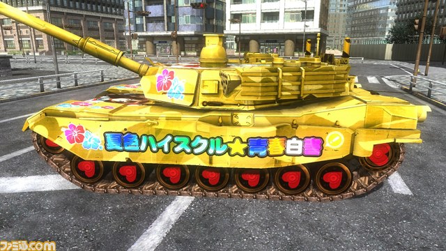『地球防衛軍4.1 THE SHADOW OF NEW DESPAIR』の新DLCとして『バレットガールズ』＆『夏色ハイスクル』とのコラボ“イタ戦車”が配信_15