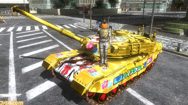 『地球防衛軍4.1 THE SHADOW OF NEW DESPAIR』の新DLCとして『バレットガールズ』＆『夏色ハイスクル』とのコラボ“イタ戦車”が配信_18