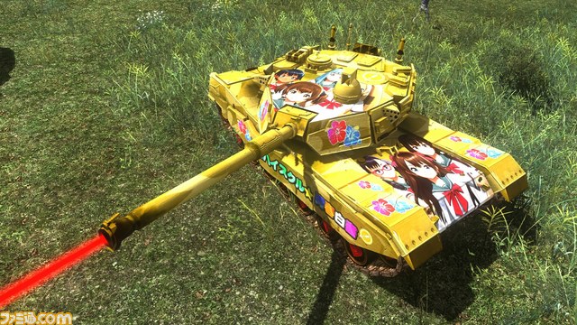 『地球防衛軍4.1 THE SHADOW OF NEW DESPAIR』の新DLCとして『バレットガールズ』＆『夏色ハイスクル』とのコラボ“イタ戦車”が配信_19