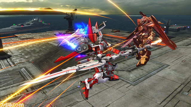 『機動戦士ガンダム エクストリームバーサス マキシブースト』にアストレイレッドフレーム（レッドドラゴン）とダブルオーガンダム セブンソード/Gが緊急参戦決定_45