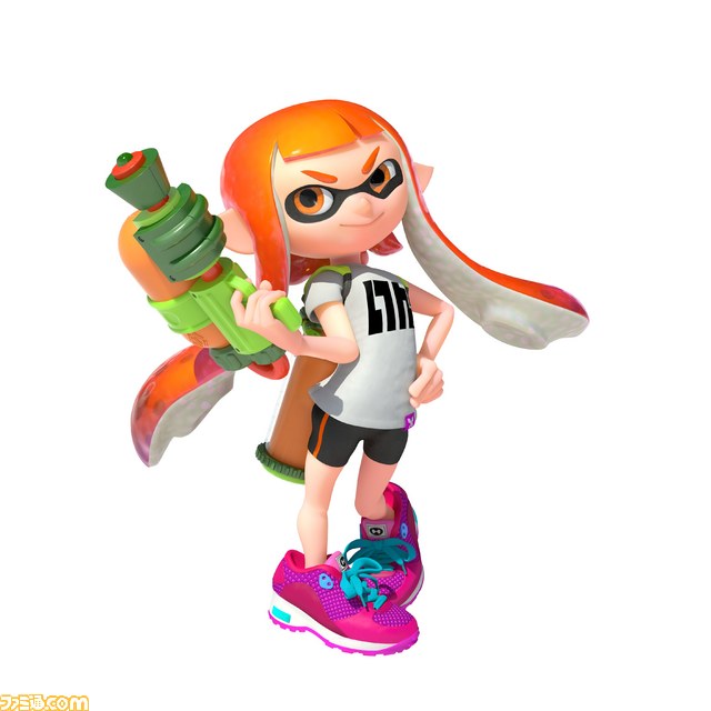 Splatoon スプラトゥーン 発売記念 週刊ファミ通 週刊少年チャンピオンに 安部真弘先生の イカ娘 コラボイラスト掲載 任天堂スタッフが描く イカ娘も ファミ通 Com