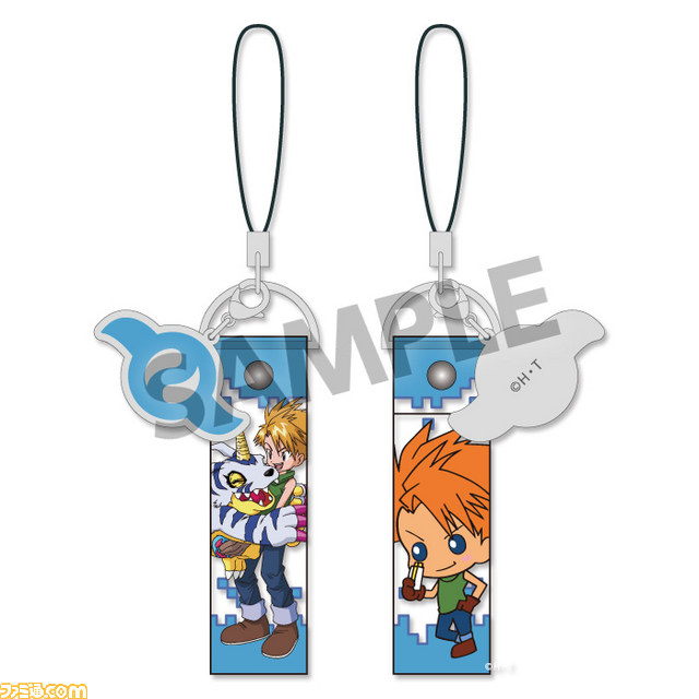 ：【デジモンアドベンチャー】グッズ「トレーディング紋章ストラップ(8個コンプ)」 デジモンアドベンチャー】グッズ「トレーディング紋章ストラップ