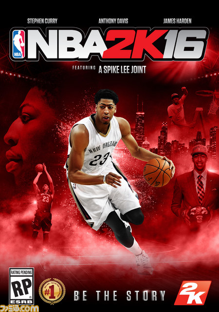 Nba 2k16 カバーアスリートにステファン カリー ジェイムズ ハーデン アンソニー デイビスを起用 マイキャリアモード脚本は映画監督スパイク リー ファミ通 Com