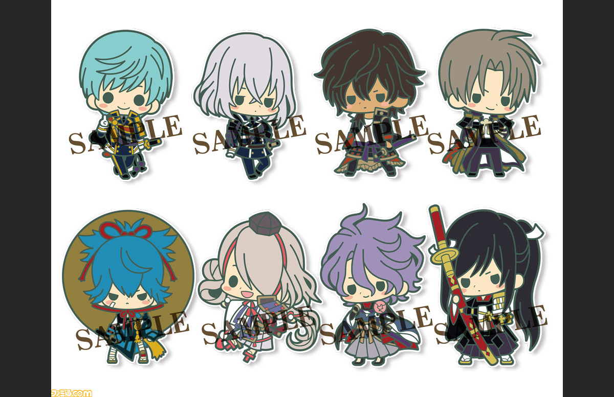 刀剣乱舞 Online 刀剣男士たちのキュートなラバーストラップ第3弾が登場 刀剣乱舞 Online 刀剣男士たちのキュートなラバーストラップ第3弾が登場
