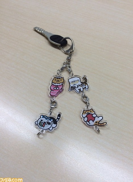かわいすぎる ねこあつめ のつなげて遊べるアクリルキーホルダー じょいこれ を28名様にプレゼント ファミ通 Com