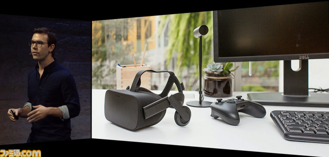 Oculus Riftの製品版デザインが正式公開。専用コントローラーやXbox Oneとの連携、スクウェア・エニックス参加なども判明_03