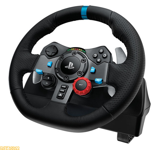 PS4、PS3対応ステアリングコントローラー“ロジクールG29ドライビングフォース”が6月25日発売 - ファミ通.com