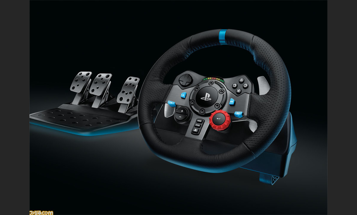 PS4、PS3対応ステアリングコントローラー“ロジクールG29ドライビング 