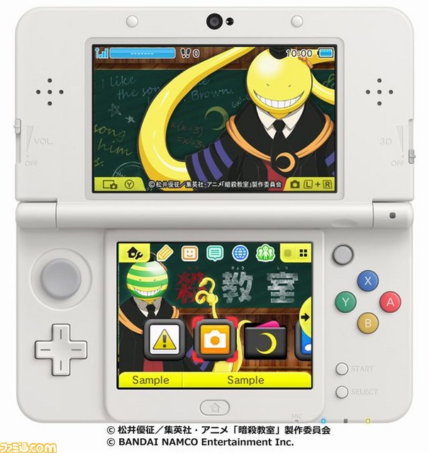 『暗殺教室』と『がんばれ！ルルロロ』のニンテンドー3DS用テーマが新たに配信開始！_02
