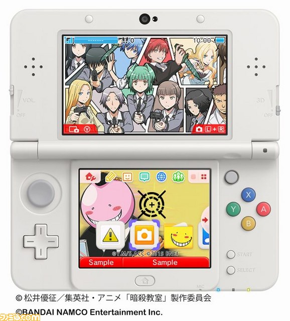 『暗殺教室』と『がんばれ！ルルロロ』のニンテンドー3DS用テーマが新たに配信開始！_03