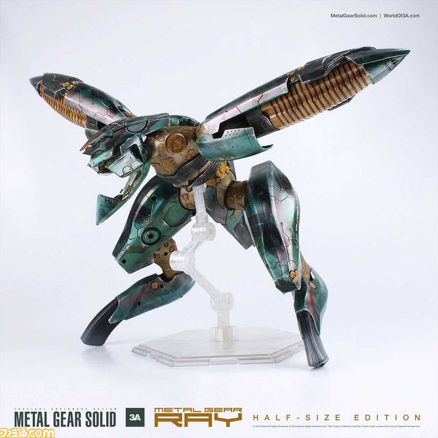 ThreeAから、『メタルギアソリッド』“メタルギアREX”のフル可動