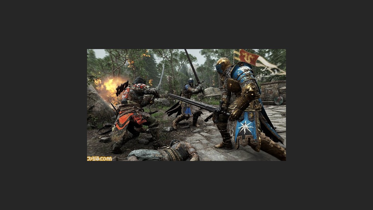 合戦好きにはたまらない 剣士たちが 名誉のために 戦う For Honor のマルチプレイを体験 15 ファミ通 Com