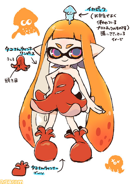 『Splatoon（スプラトゥーン）』ファミ通イカファッションコンテスト結果発表！　ゲームに実装される、もっともイカした作品は……！？_02