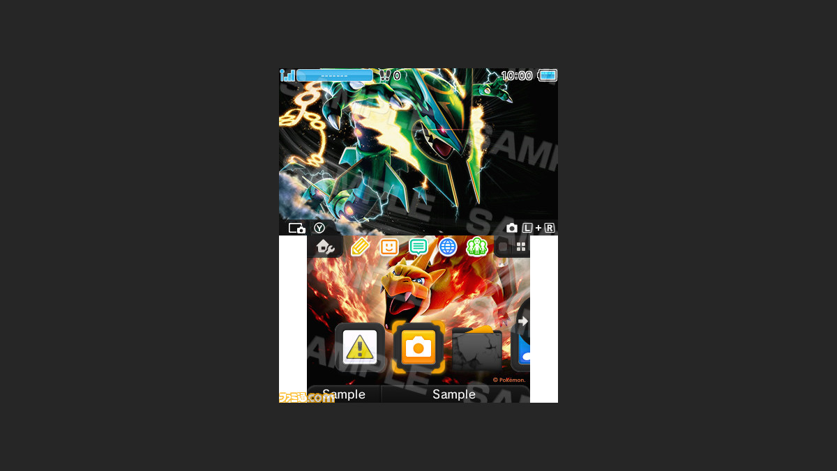 メガリザードンy メガレックウザ と イーブイコレクションエーフィ ブラッキー のニンテンドー3ds テーマ が配信開始 ファミ通 Com メガリザードンy メガレックウザ と イーブイコレクションエーフィ ブラッキー のニンテンドー3ds テーマ が配信開始 ファミ通 Com